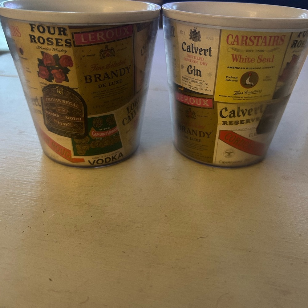 Vintage Label Design Tumblers